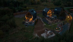 Ferienhaus, 2 Schlafzimmer, Raucher, Balkon | Aussenbereich