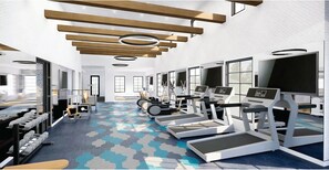 Fitness facility - Landing | Incredible 1BD, Gym, Yoga Studio (Murrieta)