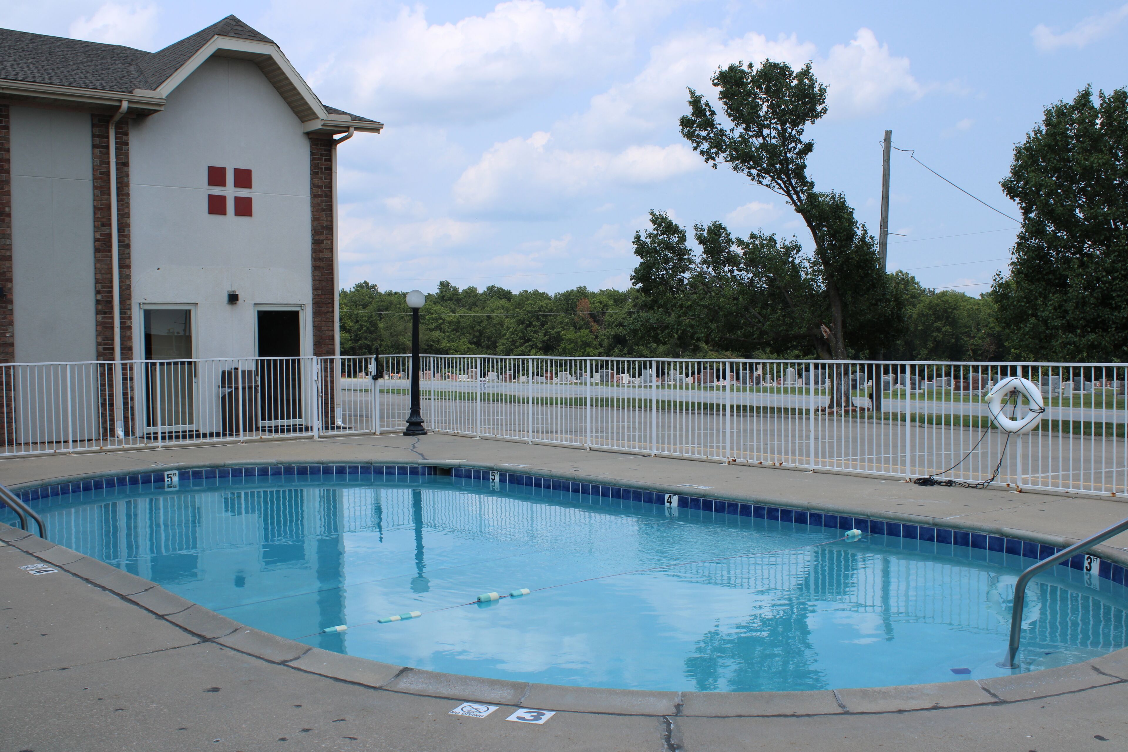 Seasonal outdoor pool