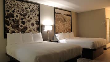 Standard Double Room, 2 Queen Beds, Non Smoking, Microwave