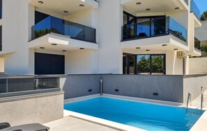Pool - Beautiful apartment in Vrboska with WiFi (Vrboska)