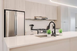 Refrigerador y comedor 