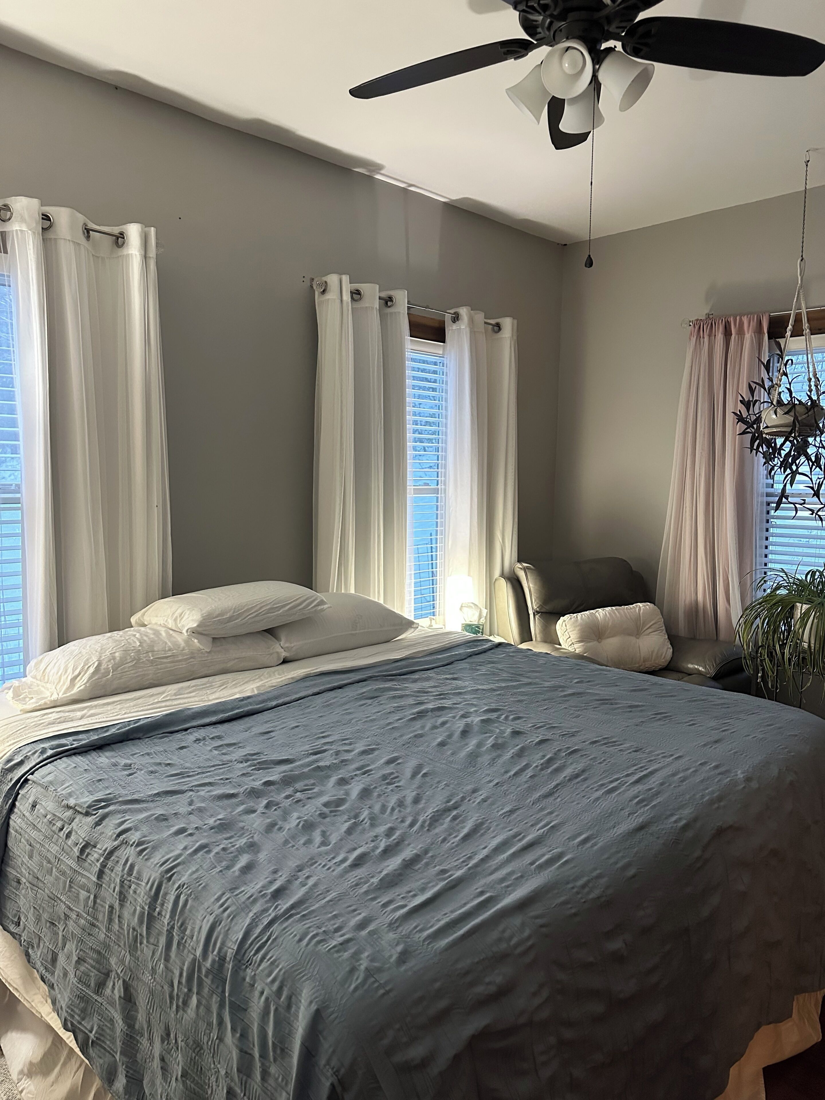 1 chambre, fer et planche à repasser, Wi-Fi, literie fournie