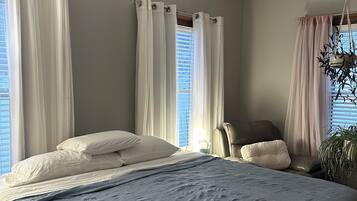 1 chambre, fer et planche à repasser, Wi-Fi, literie fournie