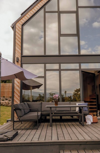 Flowfort景观私人热水浴缸和桑拿Cottagerześko