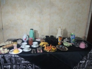 Frokostbuffé er inkludert hver dag