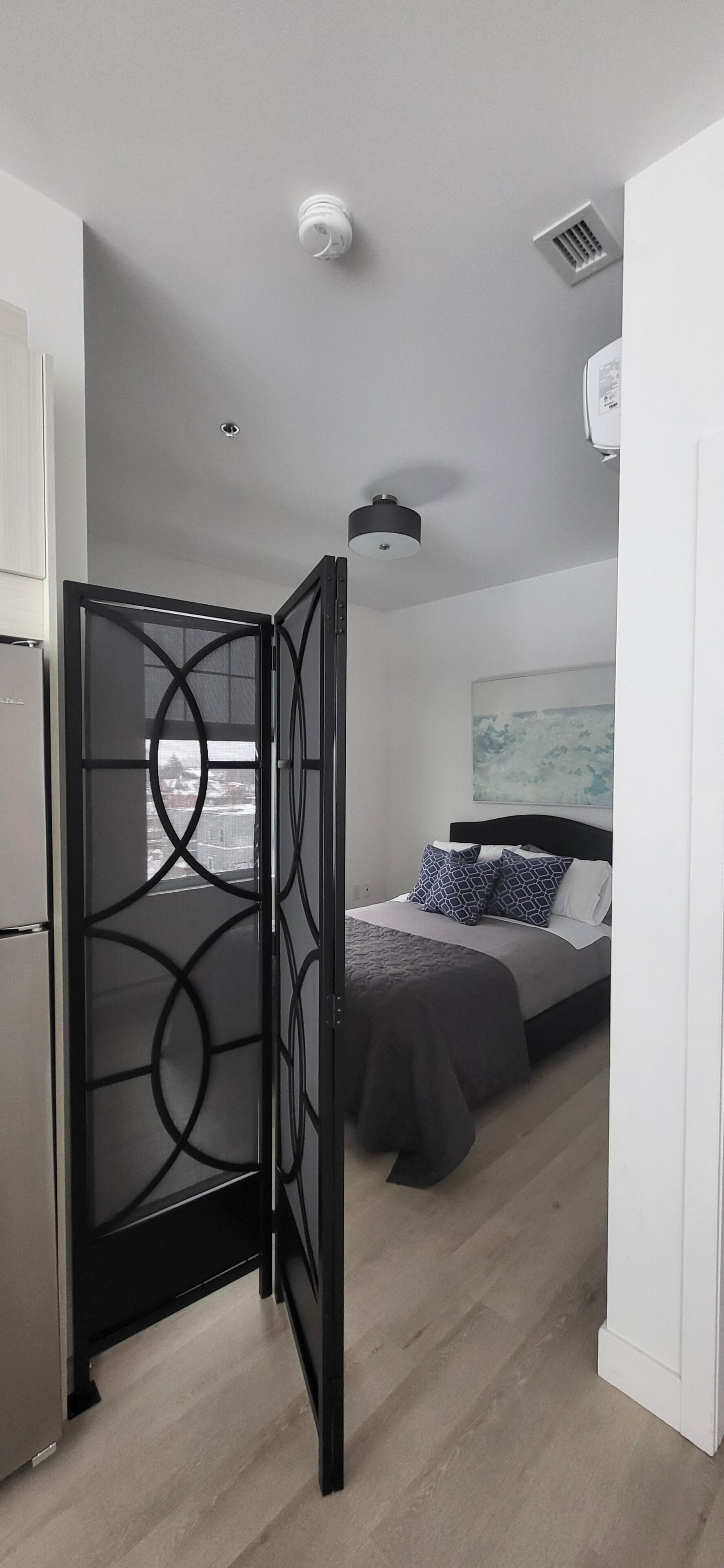 Studio Deluxe, 1 grand lit et 1 canapé-lit, vue sur la ville | Rideaux d’obscurcissement, système d’insonorisation
