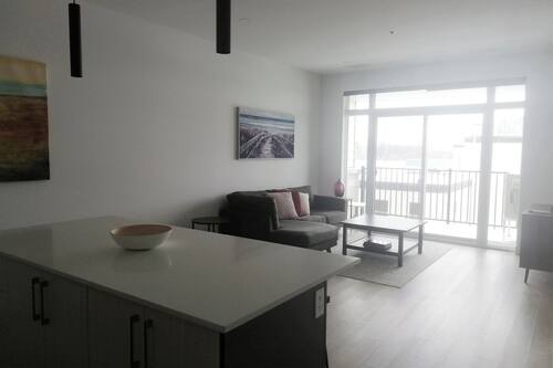 Comfort-Apartment, 1 Schlafzimmer, Haustiere gestattet, Stadtblick | Wohnbereich