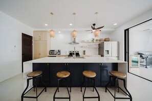Private kitchen - Book both Villas located 5 minutes walking distance from beautiful Uvita beach! (Uvita)