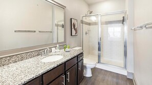Bathroom - Landing | Chic 2BD, Clubhouse, Pool (Carrollton)