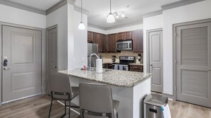 Fridge, dining tables - Landing | Chic 3BD, Clubhouse (Carrollton)