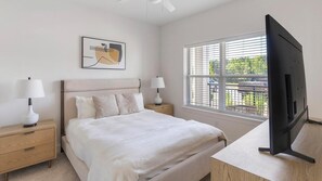 1 bedroom, desk, iron/ironing board, WiFi