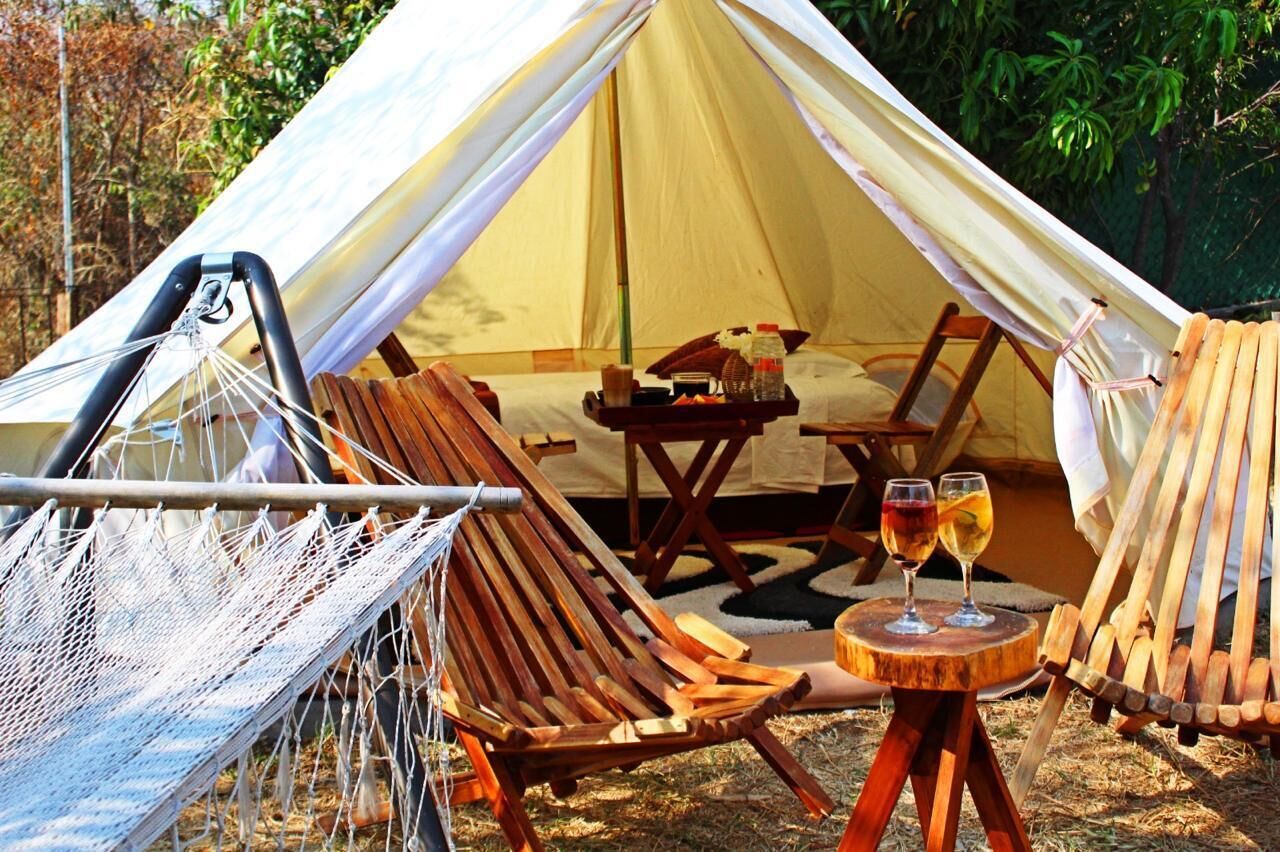 โรแมนติกเต็นท์, วิวภูเขา | บริเวณที่พัก