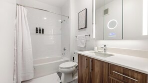 Bathroom - Landing | Spectacular 1BD, Pool, Game Room (Hyattsville)