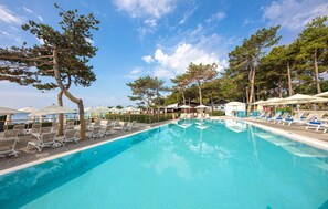 Pool - Nice (sta)caravan in Krk with WiFi (Krk)