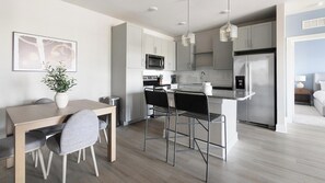 Dining - Landing | Modern 2BD, Gym (Saint Johns)
