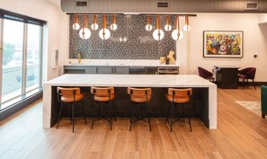 Dining - Landing | Modern 1BD, Gym, Pool (Austin)