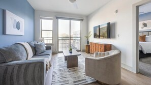 Smart TV - Landing | Modern 1BD, Clubhouse, Gym (Austin)