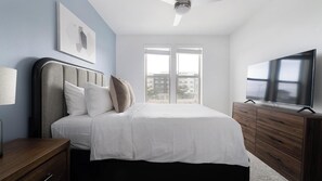 1 Schlafzimmer, Schreibtisch, Bügeleisen/Bügelbrett, WLAN
