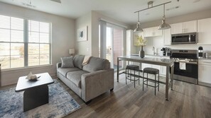 Smart TV - Landing | Modern 1BD, Courtyard, Game Room (Richmond)