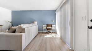 Smart TV - Landing | Stylish 1BD, Courtyard (Paradise)