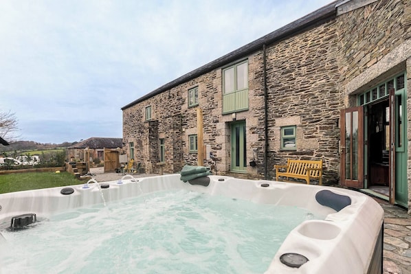 Bubbelpool utomhus