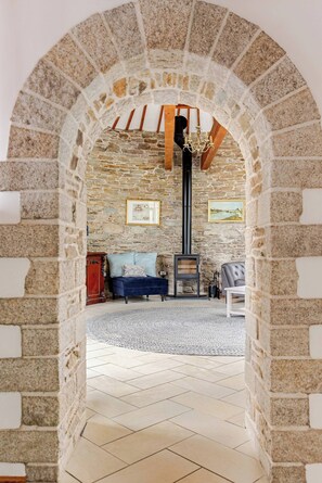 House, 4 Bedrooms, Patio | Interior - Stunning Coastal Barn With hot tub (Falmouth)
