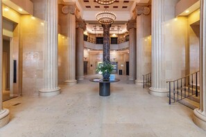 Lobby - Landing | Chic 2BD in Downtown Hartford (Hartford)