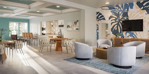 Dining - Landing | Stunning 1BD, Gym, Pool (Palm Bay)