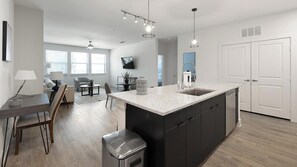 Interior - Landing | Stunning 1BD, Courtyard, Gym (Lewisville)