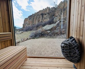 Sauna - A-Frame Cliffside Elk Cabin (South Fork)