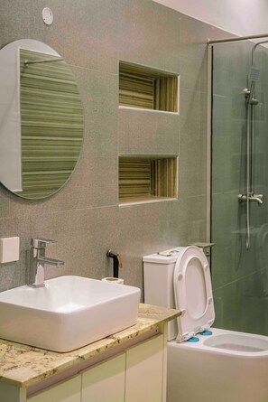 Bathroom - The Rock Aparthotel  (Zaria)