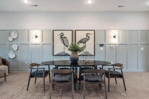 Dining - Landing | Modern 1BD, Gym (Port Royal)