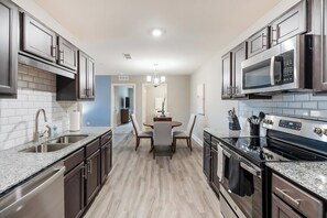 Fridge, dining tables - Landing | Beautiful 3BD, Pool, Clubhouse (Cocoa)