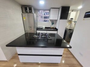 Private kitchen - Central Luxury Apartment (Bogotá)