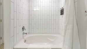 Bathroom - Landing | Chic 1BD, Yoga Studio (Denver)