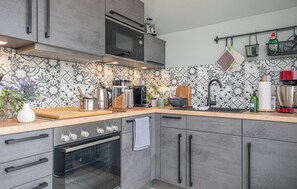 Fridge, microwave, oven, stovetop - 2 bedroom lovely apartment in Olpenitz (Olpenitz)