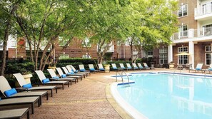 Pool - Landing | Chic 1BD, Courtyard, Gym (Columbia)