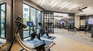 Fitnessbereich
