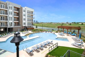 Pool - Landing | Incredible 1BD in Downtown Fort Worth (Fort Worth)