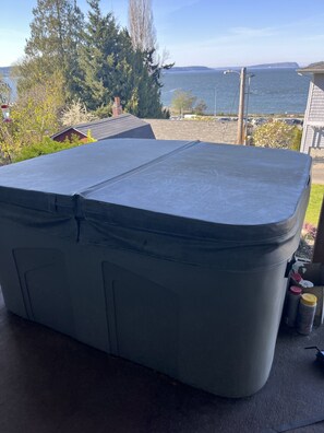 Idromassaggio all'aperto