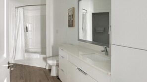 Bathroom - Landing | Amazing 1BD, Game Room, Courtyard (Chapel Hill)