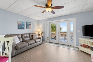 Smart TV - Quiet Gulf-Front Condo | 2BR Retreat w/ Balcony Views (Panama City)