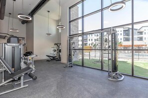 Fitness facility - Landing | Modern 1BD, Game Room, Clubhouse (Mansfield)