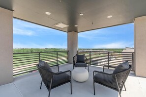 Terrace/patio - Landing | Modern 1BD, Game Room, Clubhouse (Mansfield)