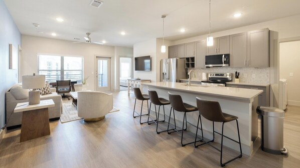 Interior - Landing | Chic 2BD, Game Room, Clubhouse (Mansfield)