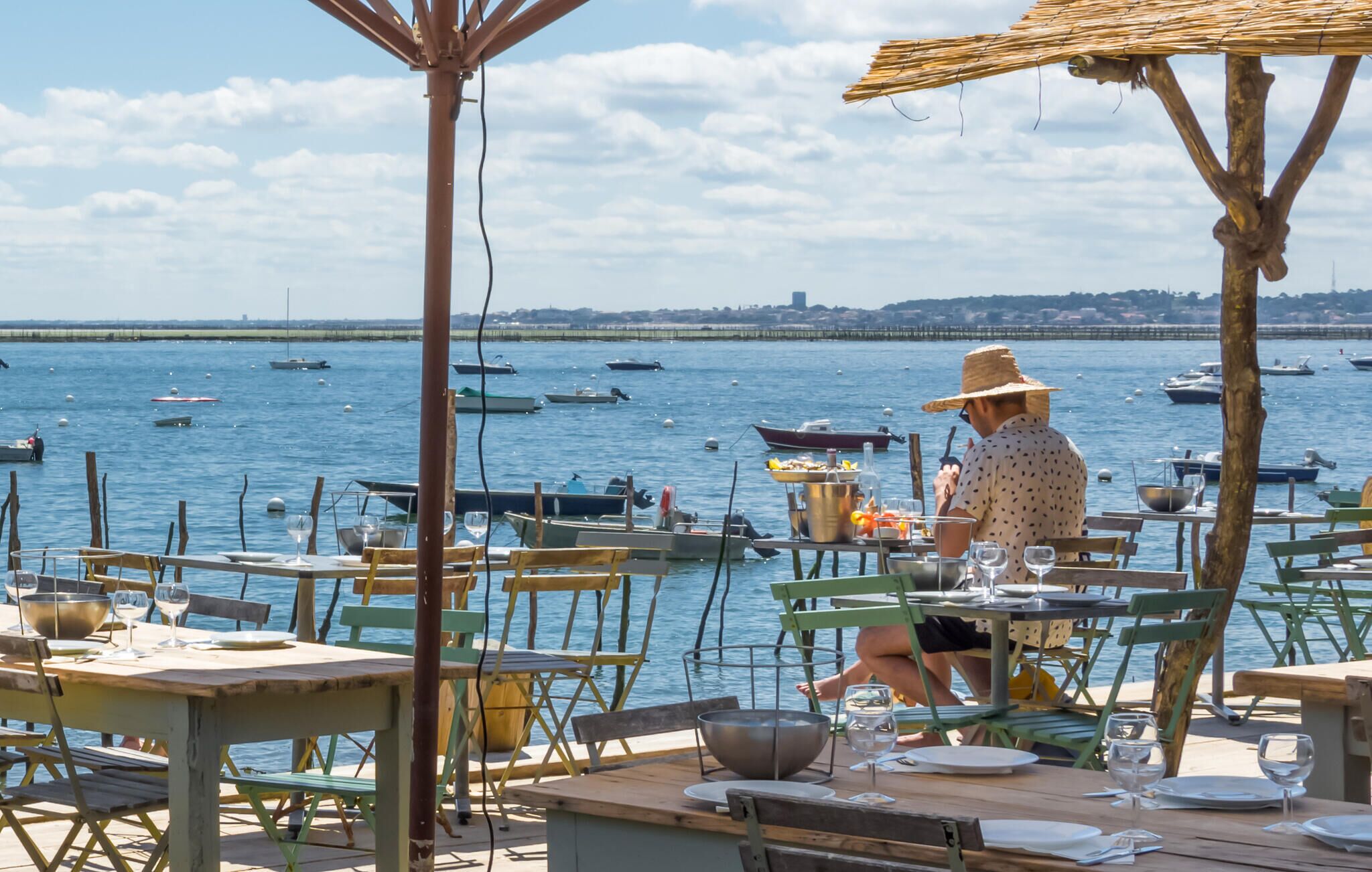 Udendørs spisemuligheder