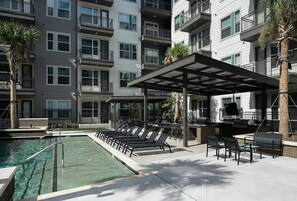 Pool - Landing | Modern 1BD, Clubhouse, Gym (Dallas)