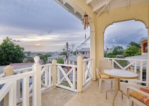 Terrace/patio -  "Sky Box" Apt near Warrens shopping centers and University of the West Indies (Saint Michael)