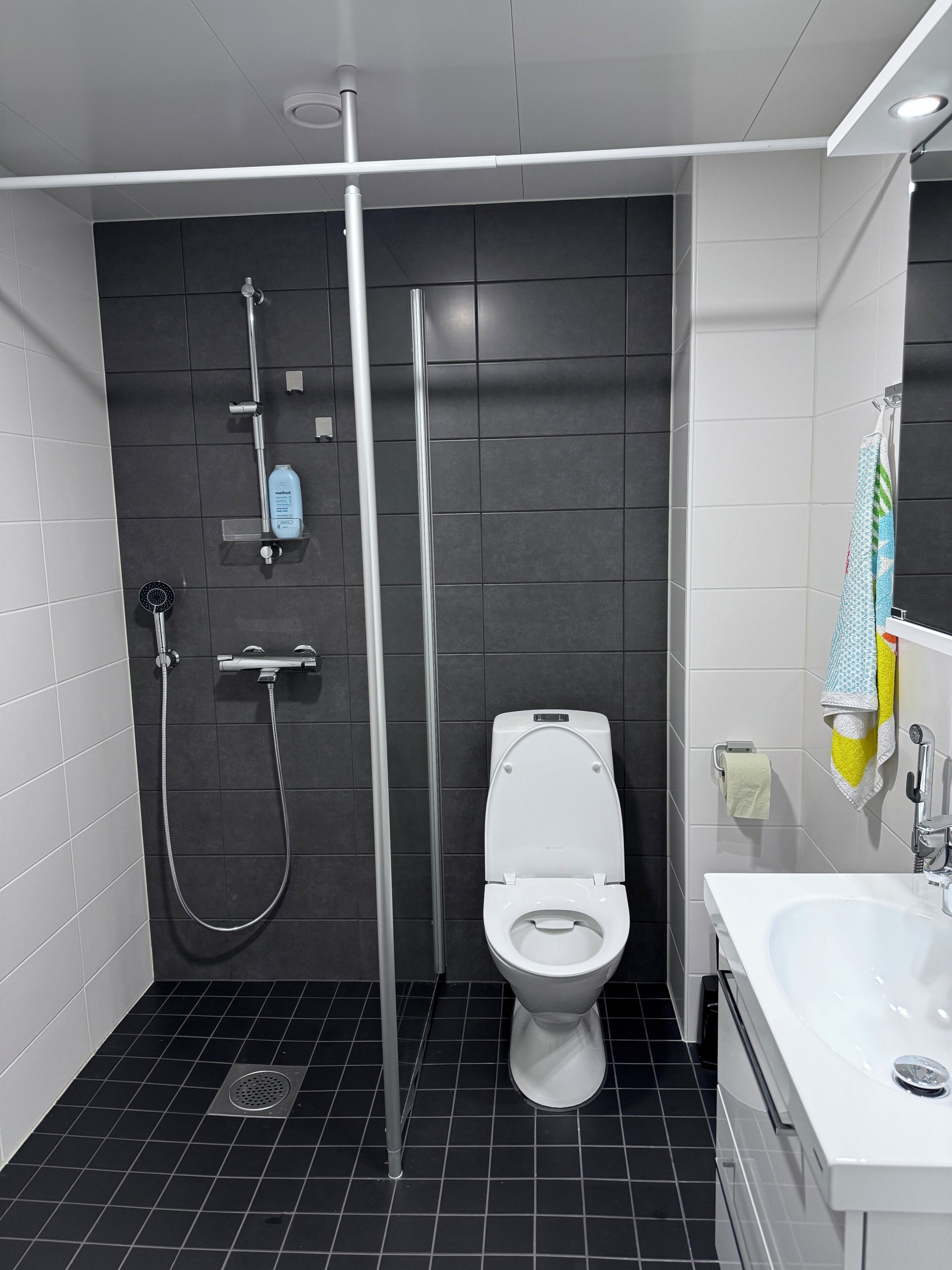 Apartamento, 2 quartos, acessível | Banheiro